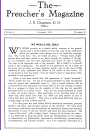 Cover of Preacher's Magazine