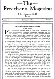 Cover of Preacher's Magazine